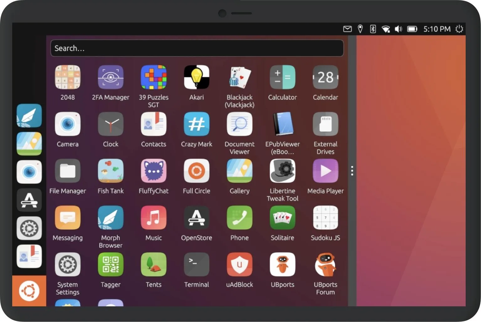 Fitur Utama Ubuntu Touch 2026